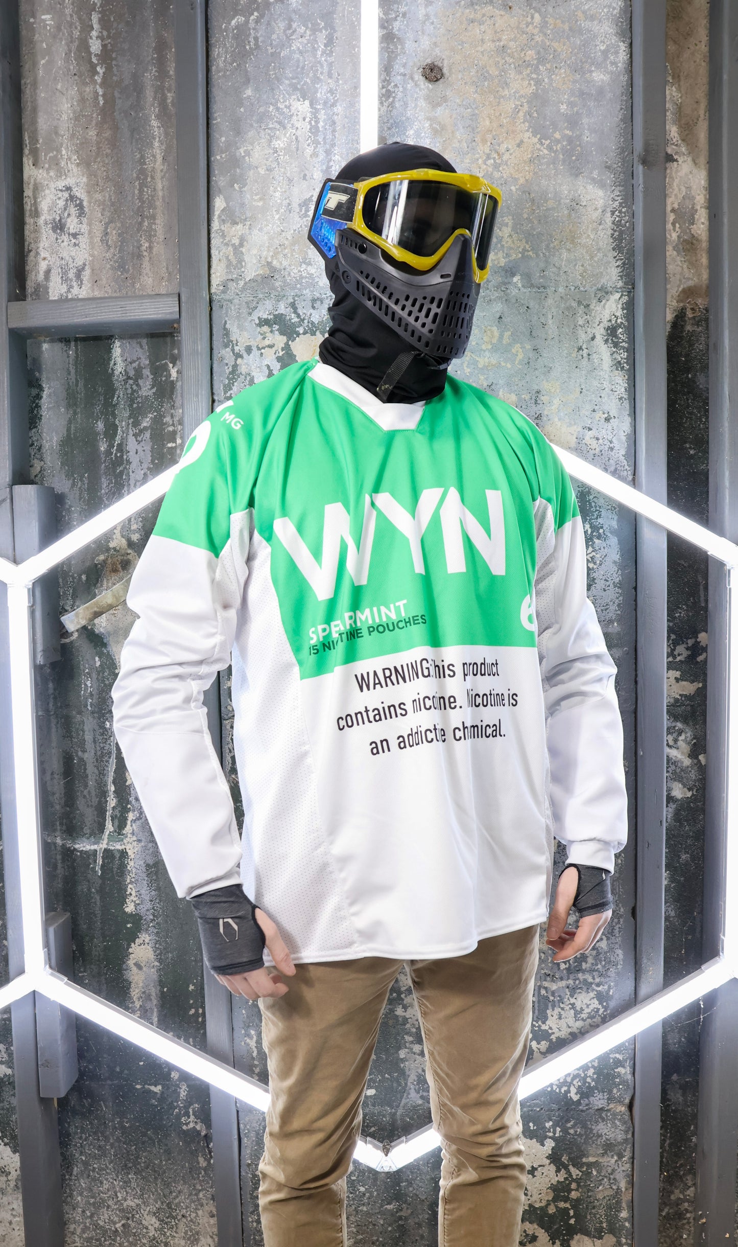 WYN Nicotine Pouches Paintball Jersey