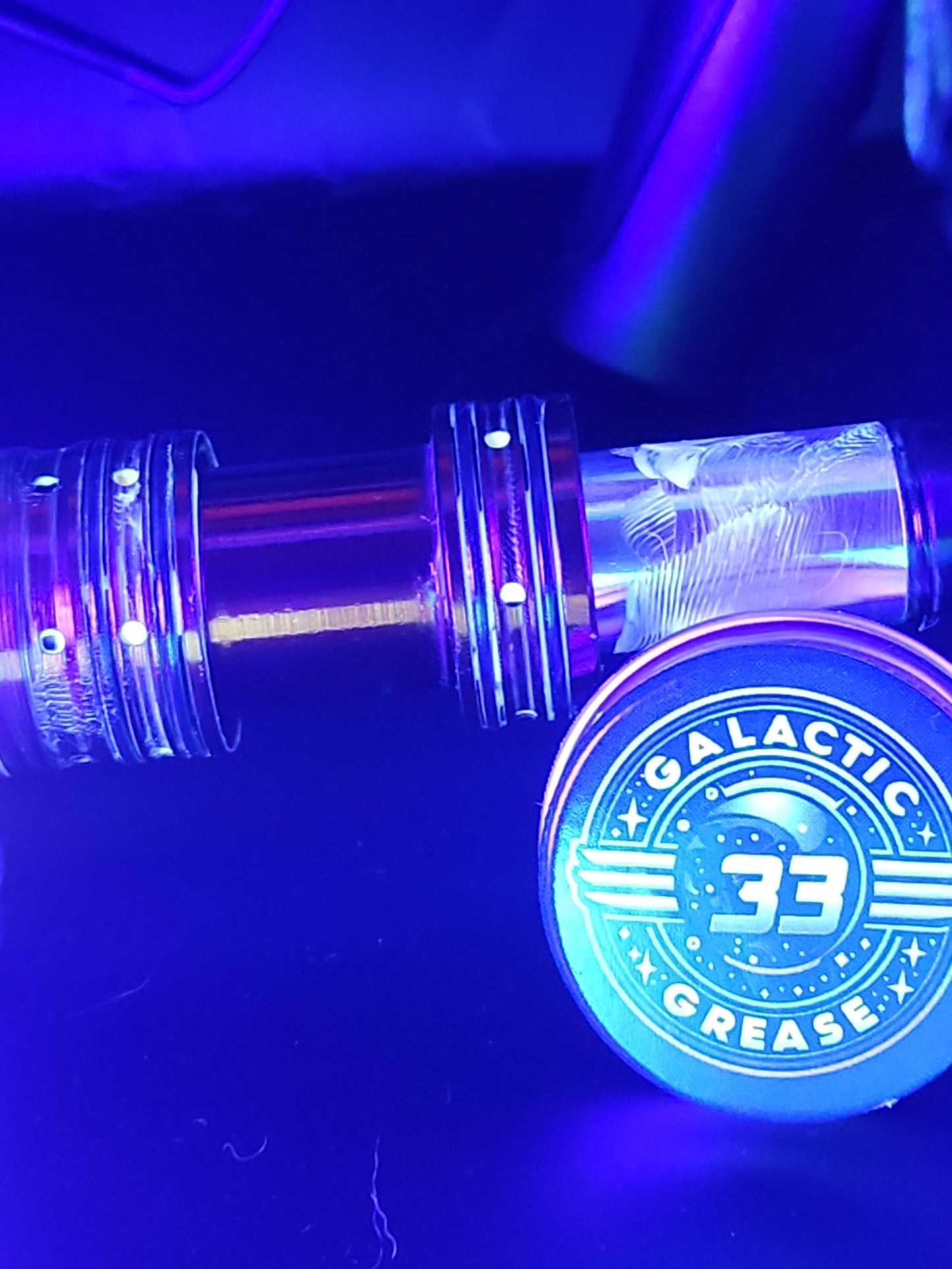 GALACTIC GREASE 33 - GENUINE DOW33 PAINTBALL GREASE - UV REACTANT 0.5OZ