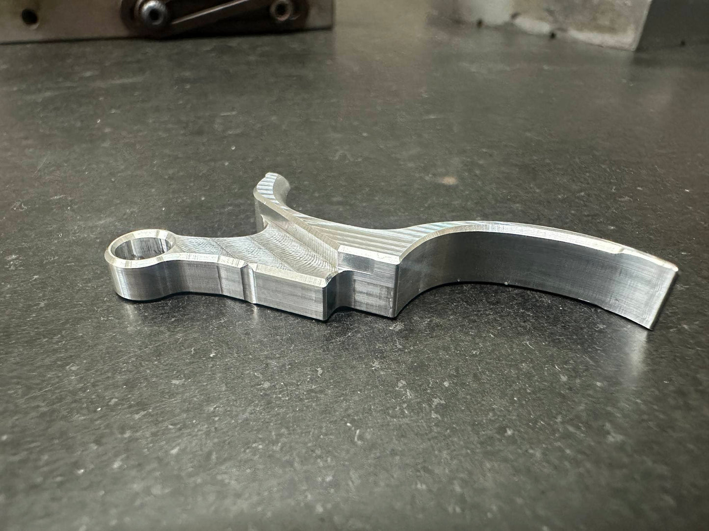 Fang Trigger - Bob Long G6r/Field One Force - Raw Aluminum (Trigger Only)