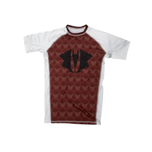 Runescape Dragon Chainbody Rash Guard - White